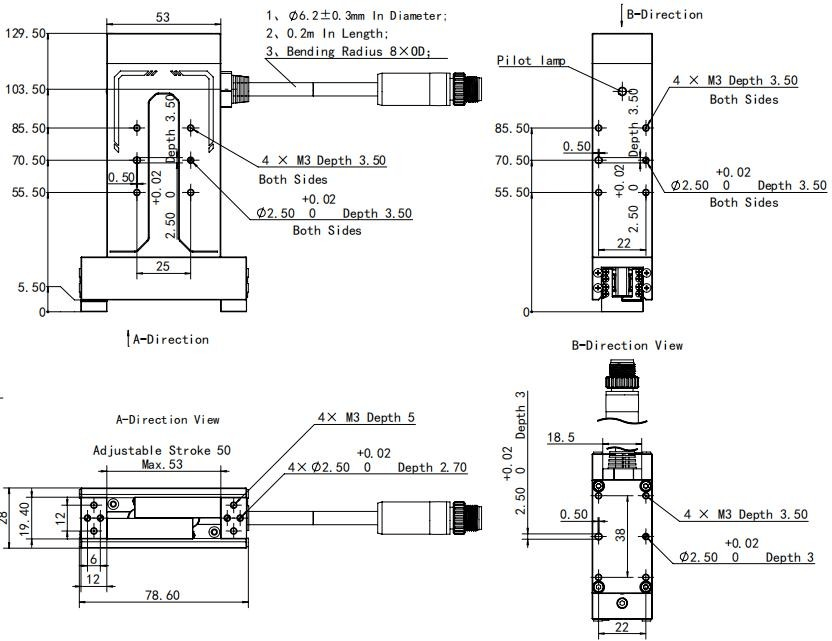 EPG-HP50-050 产品尺寸图