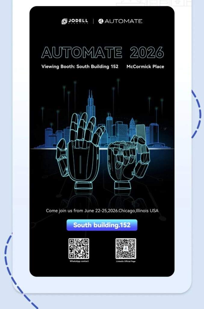 钧舵机器人(Jodell Robotics)参展美国 AUTOMATE 2026